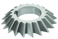 6 x 1-1/4 x 1-1/4 - HSS - 45 Degree - Left Hand Single Angle Milling Cutter - 28T - TiCN Coated - Caliber Tooling