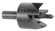 9/16" Dia - 3/8" Shank - 4 FL-Hole Cutter - Caliber Tooling