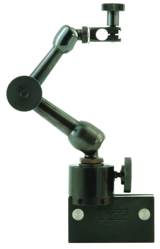 Always-On Flex Dial Gage Holder w/360° Fine Adj at Base - Caliber Tooling