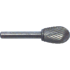 5/8 × 1 × 1/4″ SH Oval Shape - HSS - Burr - Caliber Tooling