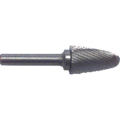 ‎5/8 × 1-1/8 × 1/4″ SH Tree Radius End Shape - HSS - Burr - Caliber Tooling