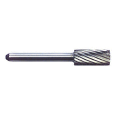 1/4 × 1/2 × 1/8″ SH Cyl Shape - HSS - Burr - Caliber Tooling