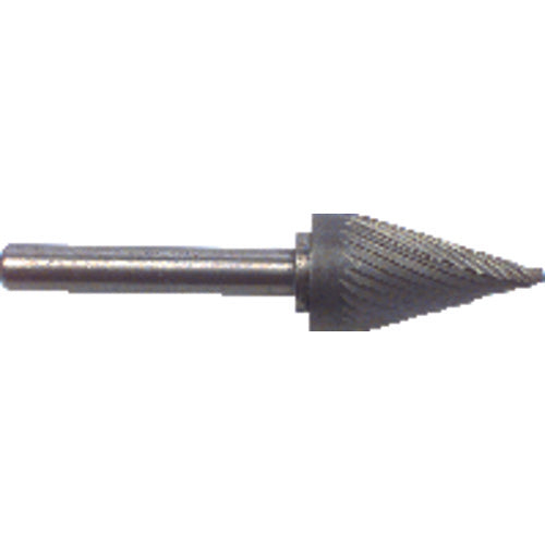 1/4 EdgeHog Conical Carbide Bur SM-1 Standard2″ Shk Lgth - Caliber Tooling