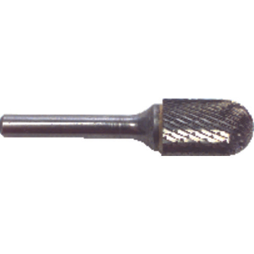 1/4 EdgeHog Cyl Radius End Miniature Carbide Bur SC-51 Std Alt. Diamond(Double) - Caliber Tooling