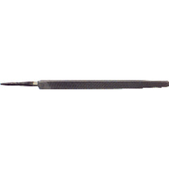 Nicholson Hand File - 8″ 3-Squareuare Smooth - Caliber Tooling