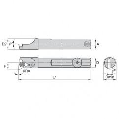 QSBI37555R STEEL SHANK BORING BAR - Caliber Tooling