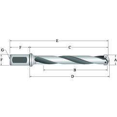 SERIES 2.5 HELICAL FLUTES SS HLDR - Caliber Tooling