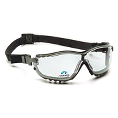 2.5 Magnification Safety Glasses- Clear Lens, Black Frame V2 Reader Style - Caliber Tooling