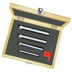 4PC SET INDEXABLE BORING BAR - Caliber Tooling