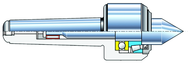 PLC-PRE-ELSP-MT6 - Precision General Purpose - Live Center - Caliber Tooling