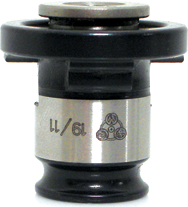 Rigid/Positive Tap Adaptor -- #29574; 1/4" NPT Tap Size; #2 Adaptor Size - Caliber Tooling