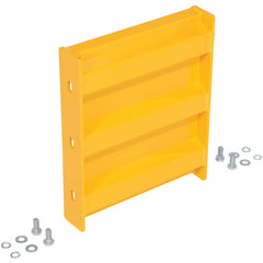 Bolt-On Style Guard Rail 1 Ft Yellow