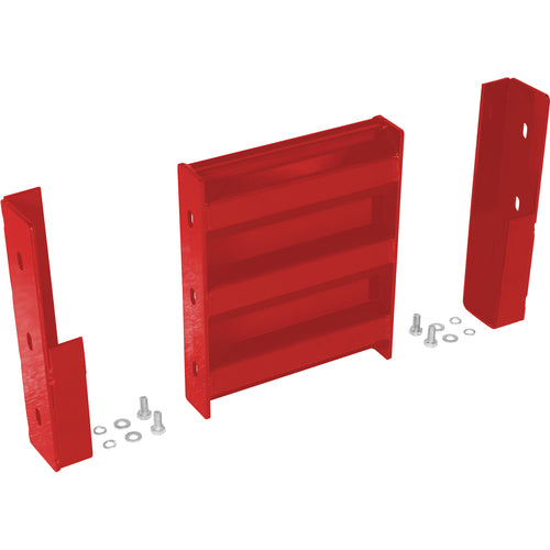 Drop-In Style Guard Rail 1 Ft Red