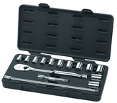 15PC 1/2" DRIVE SAE SOCKET SET - Caliber Tooling