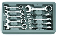 10PC STUBBY COMBINATION RATCHETING - Caliber Tooling