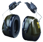 Cap-Mounted Earmuff; NRR 24 dB - Caliber Tooling