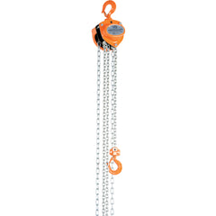 Manual Chain Hoist 1K Capacity 15 Ft - Exact Industrial Supply