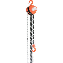 Manual Chain Hoist 1K Capacity 20 Ft - Exact Industrial Supply