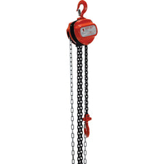 Manual Chain Hoist 2K Capacity 10 Ft - Exact Industrial Supply