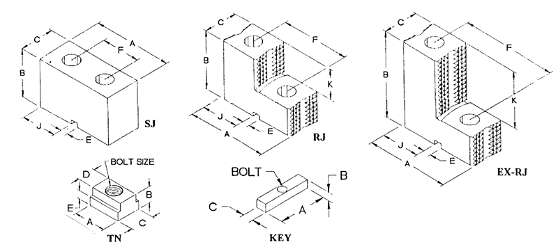 Bullard Jaw - #HR-BUL-TN - Caliber Tooling