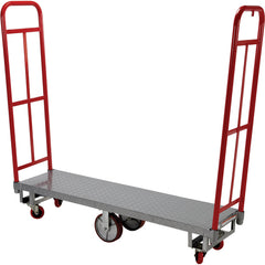 High End Platform Truck 1.3K lb Capacity - Exact Industrial Supply