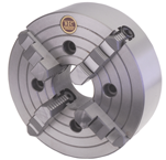 10" 4 Jaw Independent Chuck; Flatback - Caliber Tooling