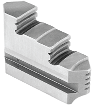 Solid Rev Jaw - #7-890-1060 For 5" - 6" Chucks - Caliber Tooling