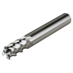 10mm Dia. - 80mm OAL - AlTiN - 45°-HardMill - .5mm Corner Radius- End Mill - 4 FL - Caliber Tooling