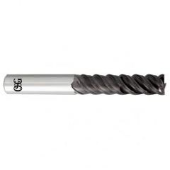 5/8 x 5/8 x 2-1/4 x 5 4Fl  Square Carbide End Mill - TiALN - Caliber Tooling