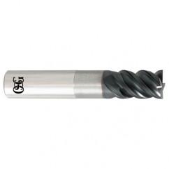 1 x 1 x 1-1/2 x 4 5Fl  C/R Carbide End Mill - TiALN - Caliber Tooling