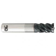 1 x 1 x 1-1/2 x 4 5Fl  C/R Carbide End Mill - TiALN - Caliber Tooling