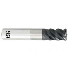 1 x 1 x 1-1/2 x 4 3Fl  Square Carbide End Mill - TiALN - Caliber Tooling