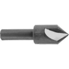 1/2″ Cutting Dia. 1/2″Shank Dia, 3 Flute, 82 Degrees, HSS Countersink Series/List #1750 - Exact Industrial Supply