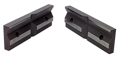 1-Pair Matching V-Groove Jaw Plates; For: 4/5" Speed Vise - Caliber Tooling