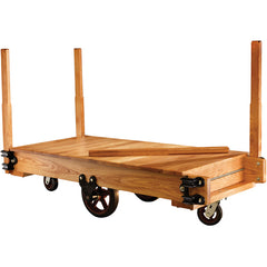 Wood Platform Tilting Truck 48 × 24 - Exact Industrial Supply