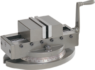 4" Self Centering Vise with 360° Swivel Base - Caliber Tooling