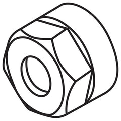 LN000M LOCKNUT FOR MINI COLLET - Caliber Tooling