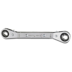 ‎Proto Offset Double Box Reversible Ratcheting Wrench 3/8″ × 7/16″ - 6 Point - Caliber Tooling