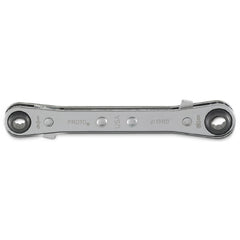 ‎Proto Double Box Reversible Ratcheting Wrench 1/4″ × 5/16″ - 12 Point - Caliber Tooling