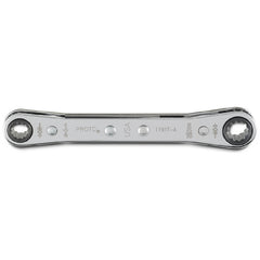 ‎Proto Double Box Ratcheting Wrench 1/4″ × 5/16″ - 12 Point - Caliber Tooling