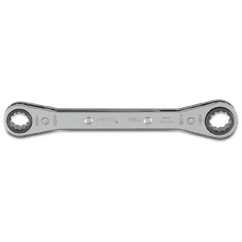 ‎Proto Double Box Ratcheting Wrench 3/8″ × 7/16″ - 12 Point - Caliber Tooling