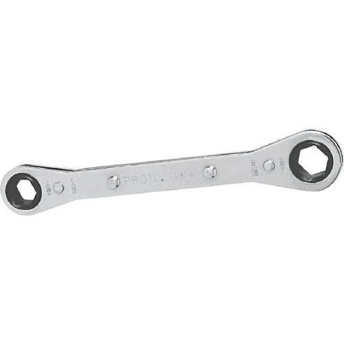 ‎Proto Double Box Ratcheting Wrench 1/2″ × 9/16″ - 6 Point - Caliber Tooling