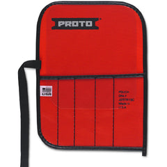 Proto Red Canvas 5-Pocket Tool Roll - Caliber Tooling