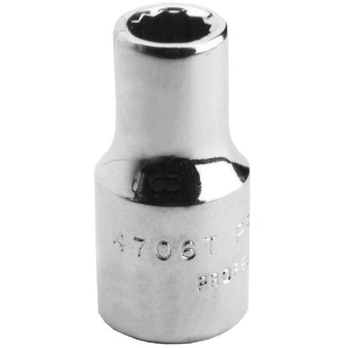 ‎Proto 1/4″ Drive Socket 7/16″ - 12 Point - Caliber Tooling