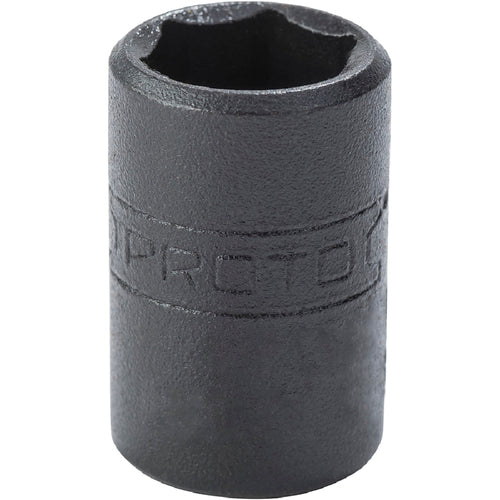 ‎Proto 1/4″ Drive Black Oxide Socket 1/2″ - 6 Point - Caliber Tooling