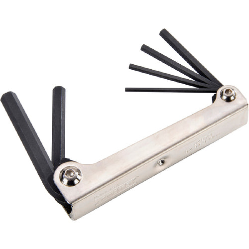 Proto 6 Piece Metric Long Folding Hex Key Set - Caliber Tooling