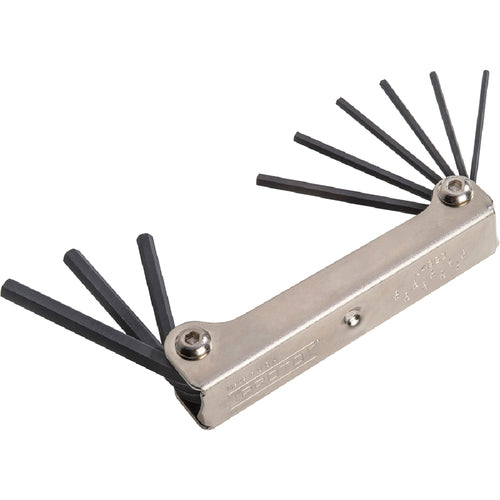 ‎Proto 9 Piece Folding Hex Key Set: 5/64-1/4″ - Caliber Tooling