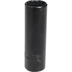 ‎Proto 3/8″ Drive Deep Black Oxide Socket 1″ - 12 Point - Caliber Tooling