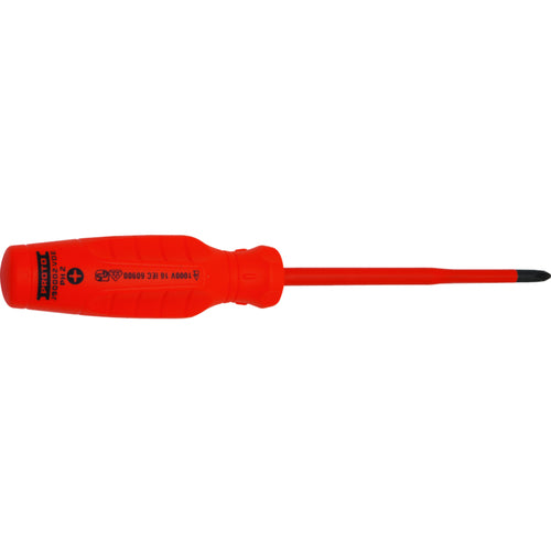 Proto VDE Insulated Phillips Screwdriver- #2 × 5″ - Caliber Tooling