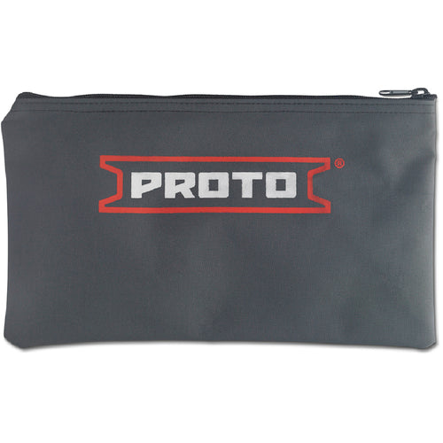 Proto All Purpose Polyester Zipper Tool Bag - 7″ × 12″ - Caliber Tooling